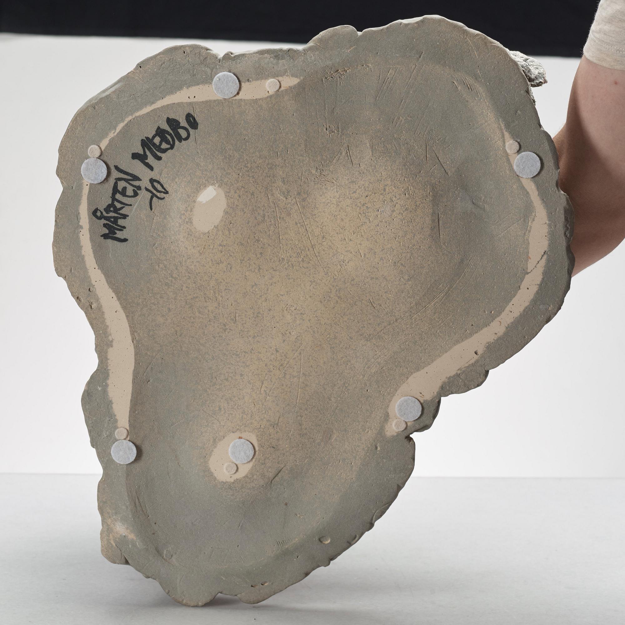 Mårten Medbo, a stoneware sculpture "Schoolyard Monkeys", signed and dated 2010.