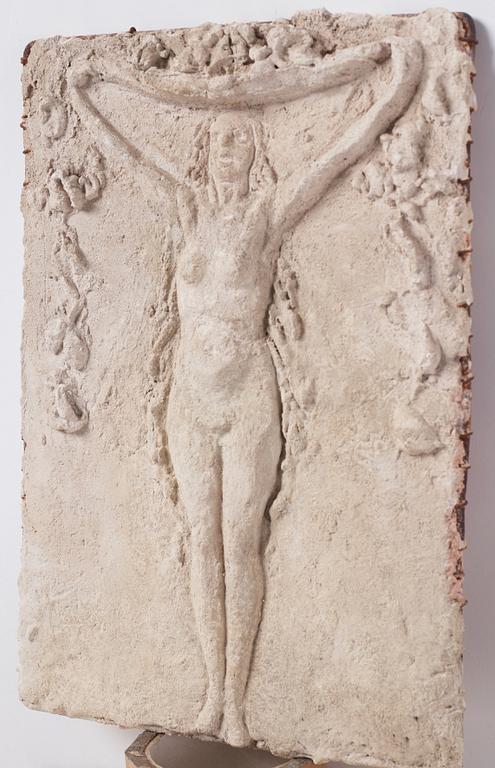 Johan Axel Gustav, "J.A.G." Acke, Studie till nischerna i Prinsens galleri i Stockholms Stadshus.