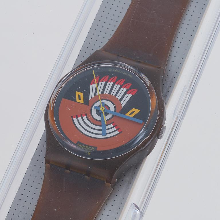 Swatch, Ruffled Feathers, armbandsur, 34 mm.