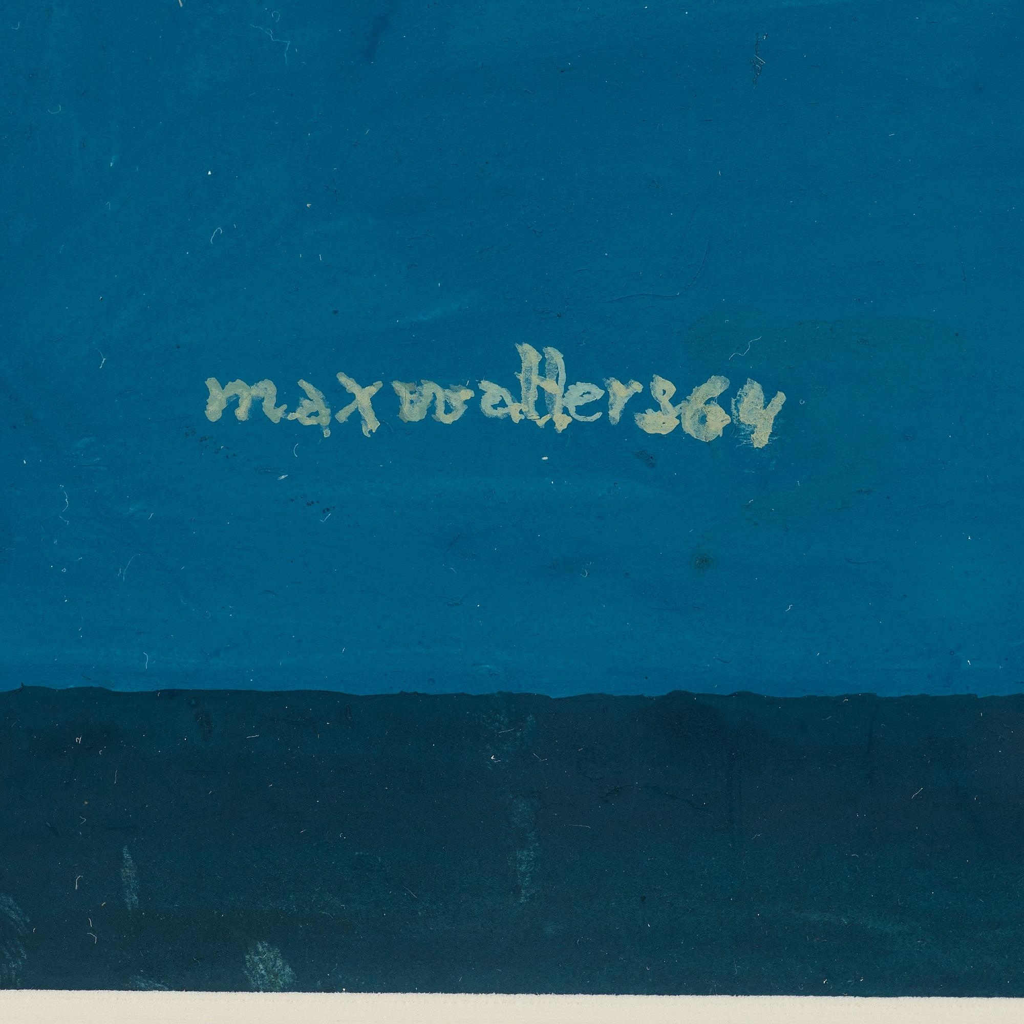 MAX WALTER SVANBERG, collage, signed and dated -64.
