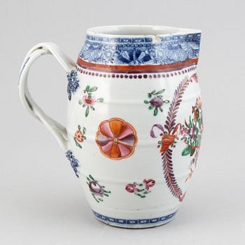 Kanna, kompaniporslin. Qingdynastin, Qianlong (1736-95).