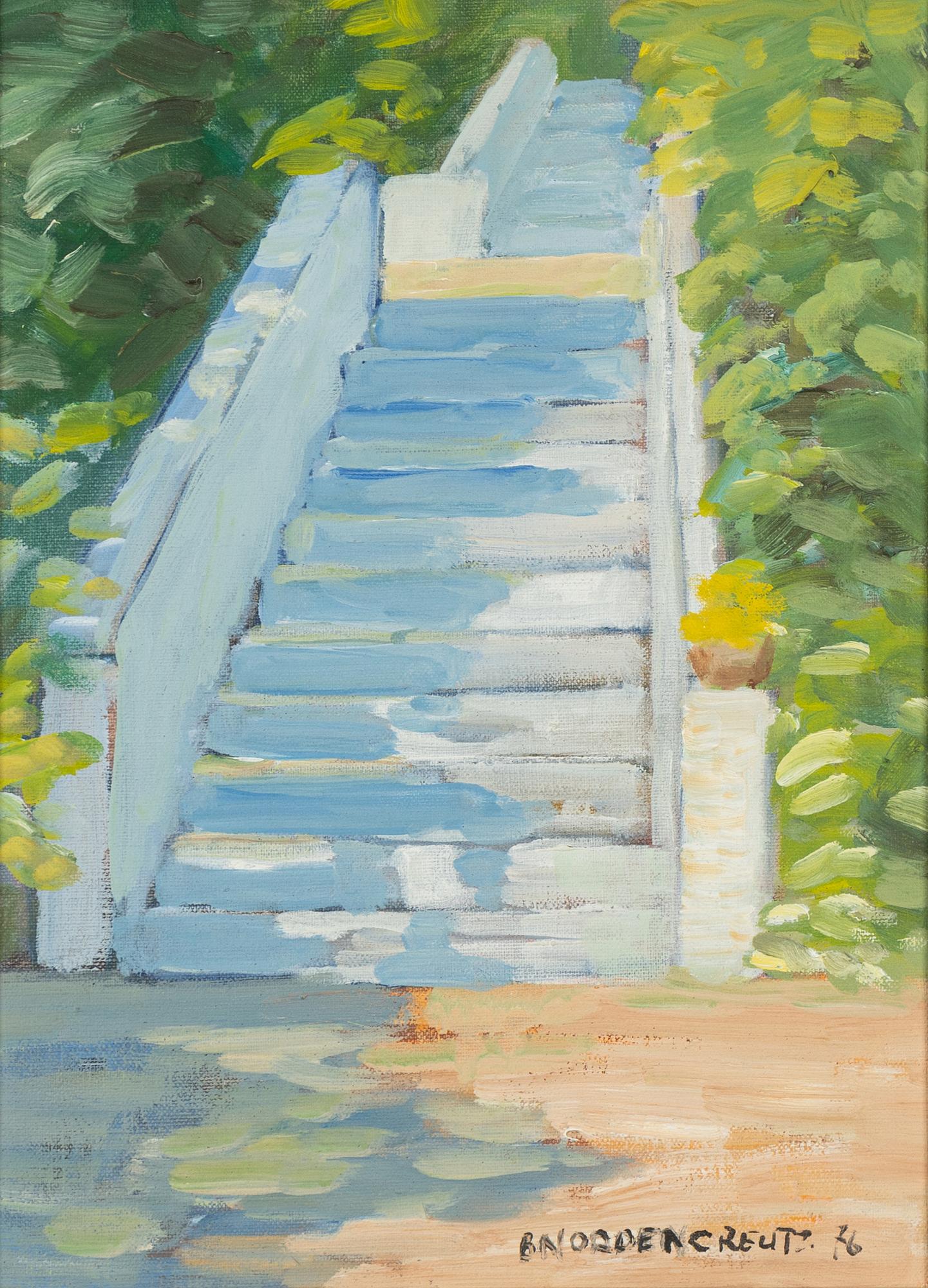 Brita Nordencreutz, oil on canvas, signed and dated -76.