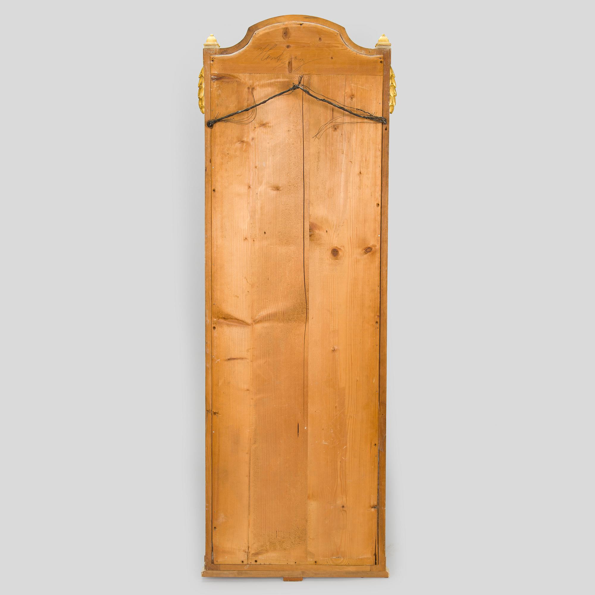 Trymåspegel med konsolbord, 1900-talets början.