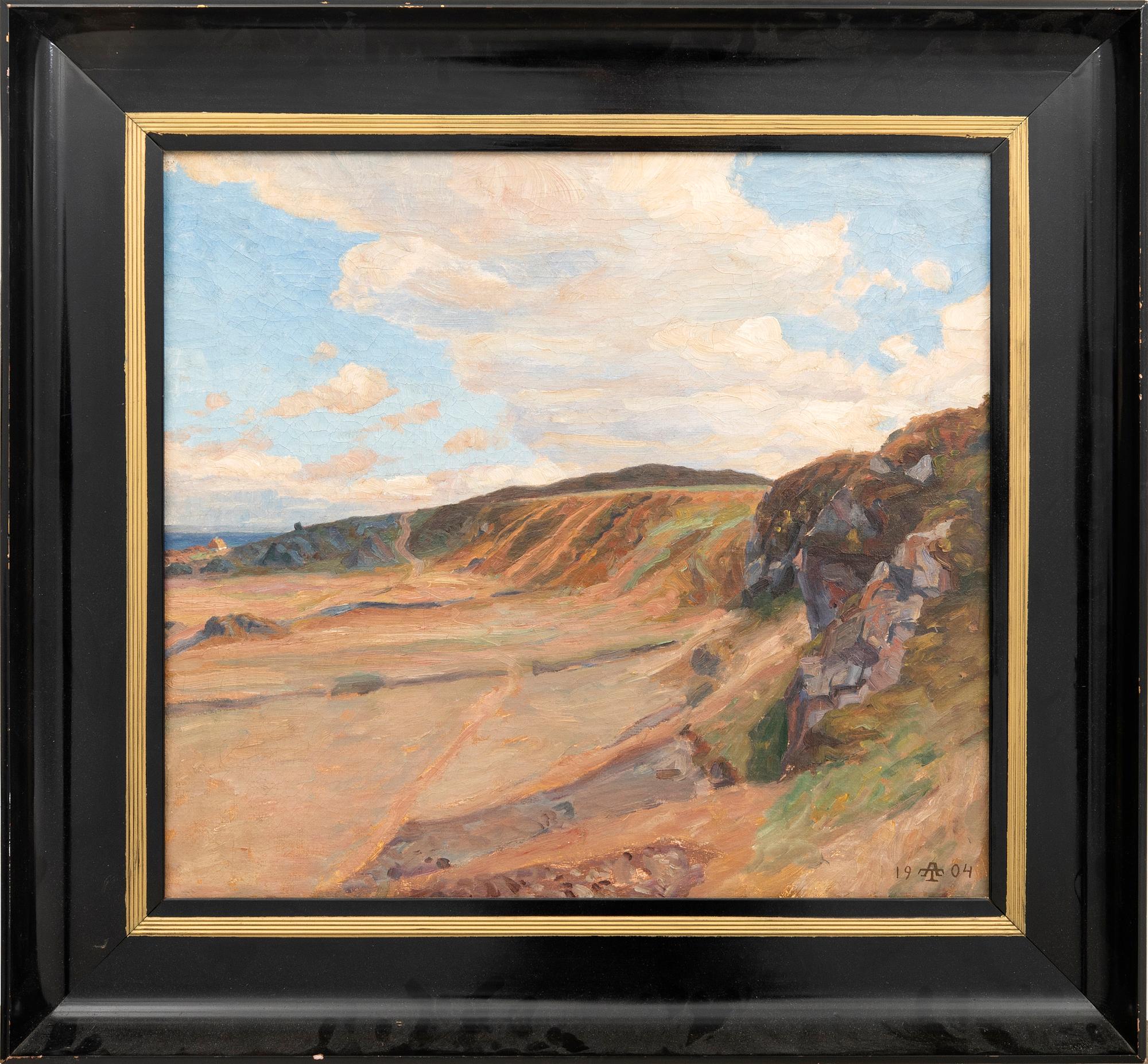 Anders Trulson, "Sommardag motiv från norra Skåne".