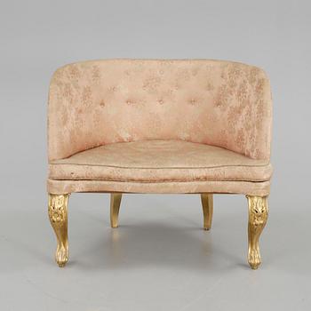 KUNGLIG SOFFA, nyrokoko, 1800-talets andra hälft.