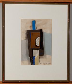 KALEVI PYYKÖNEN, collage, signerad och daterad -82.