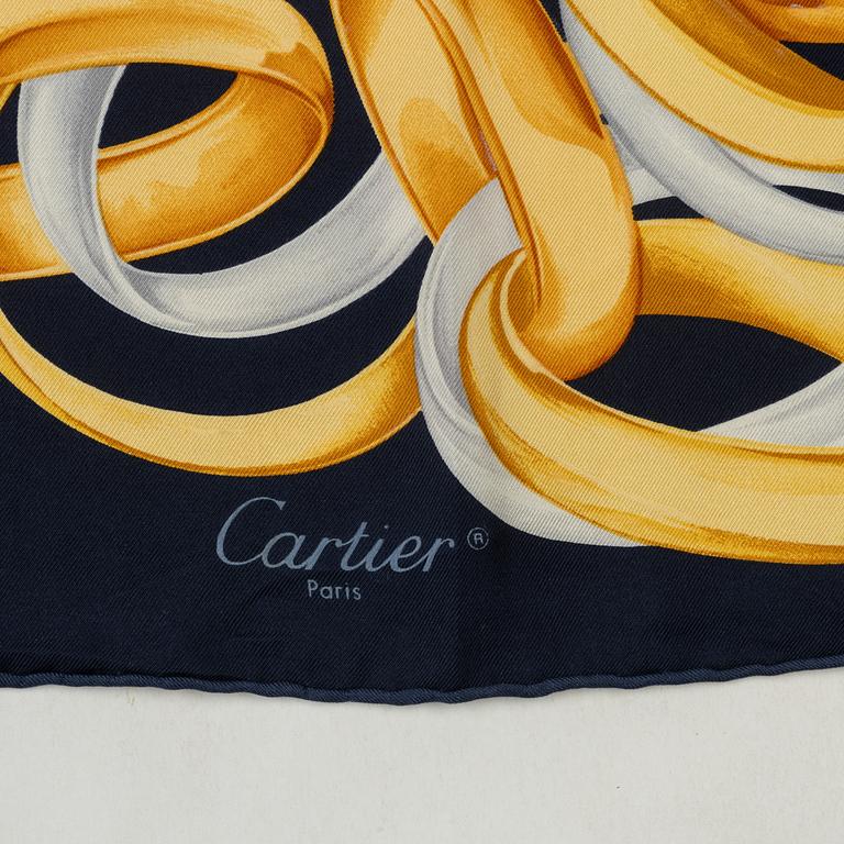 Cartier, scarf, "Trinity".