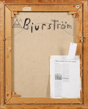 TOR BJURSTRÖM, oil on canvas, signed.