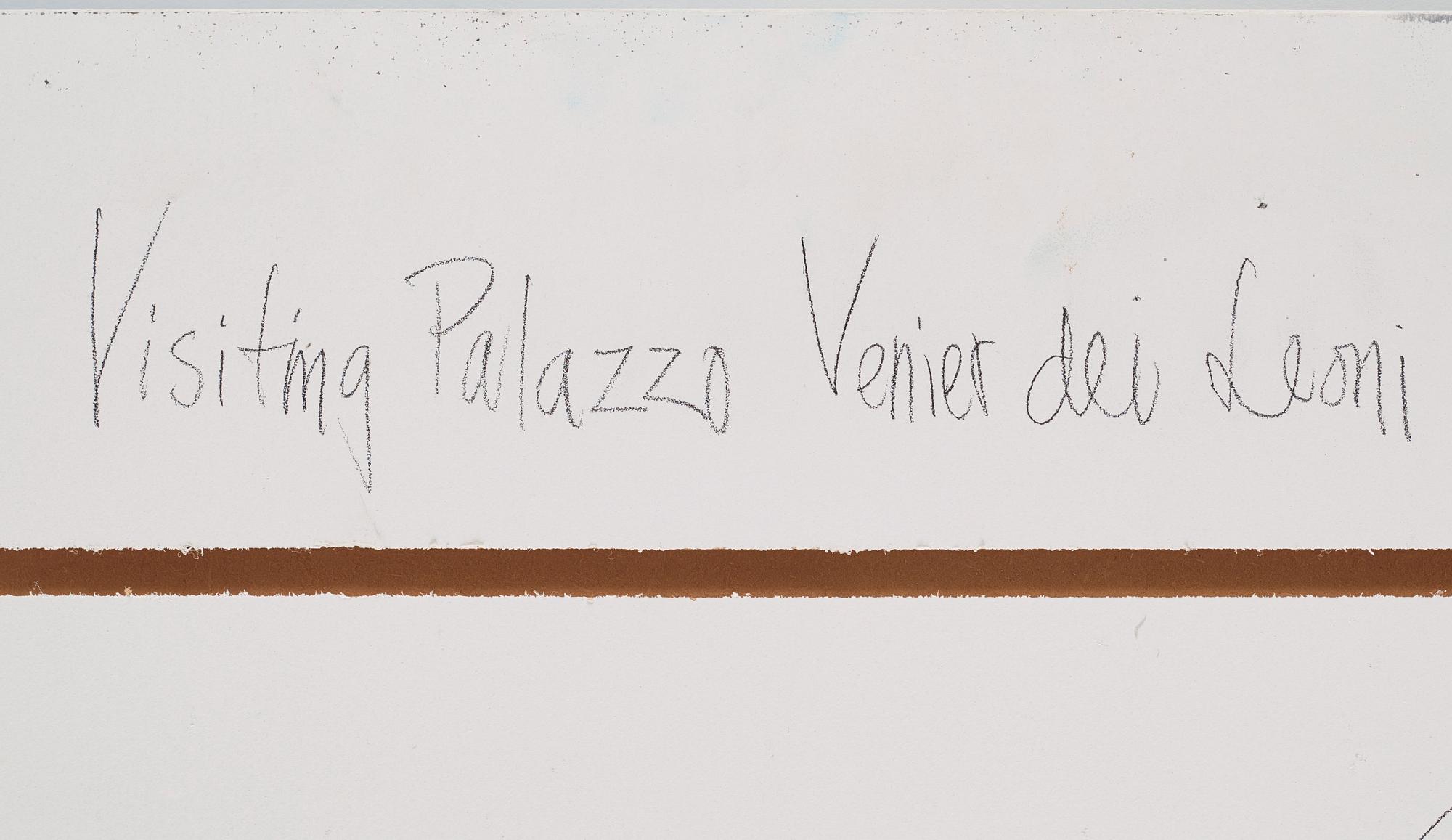 Johan Furåker, "Visiting Palazzo Venier dei Leoni".