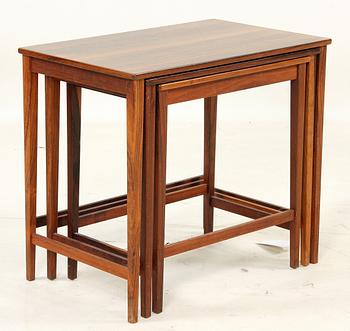 SATSBORD, 3 delar, 1950/60- tal.