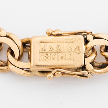 Armband, 18K guld, Bismarcklänk.