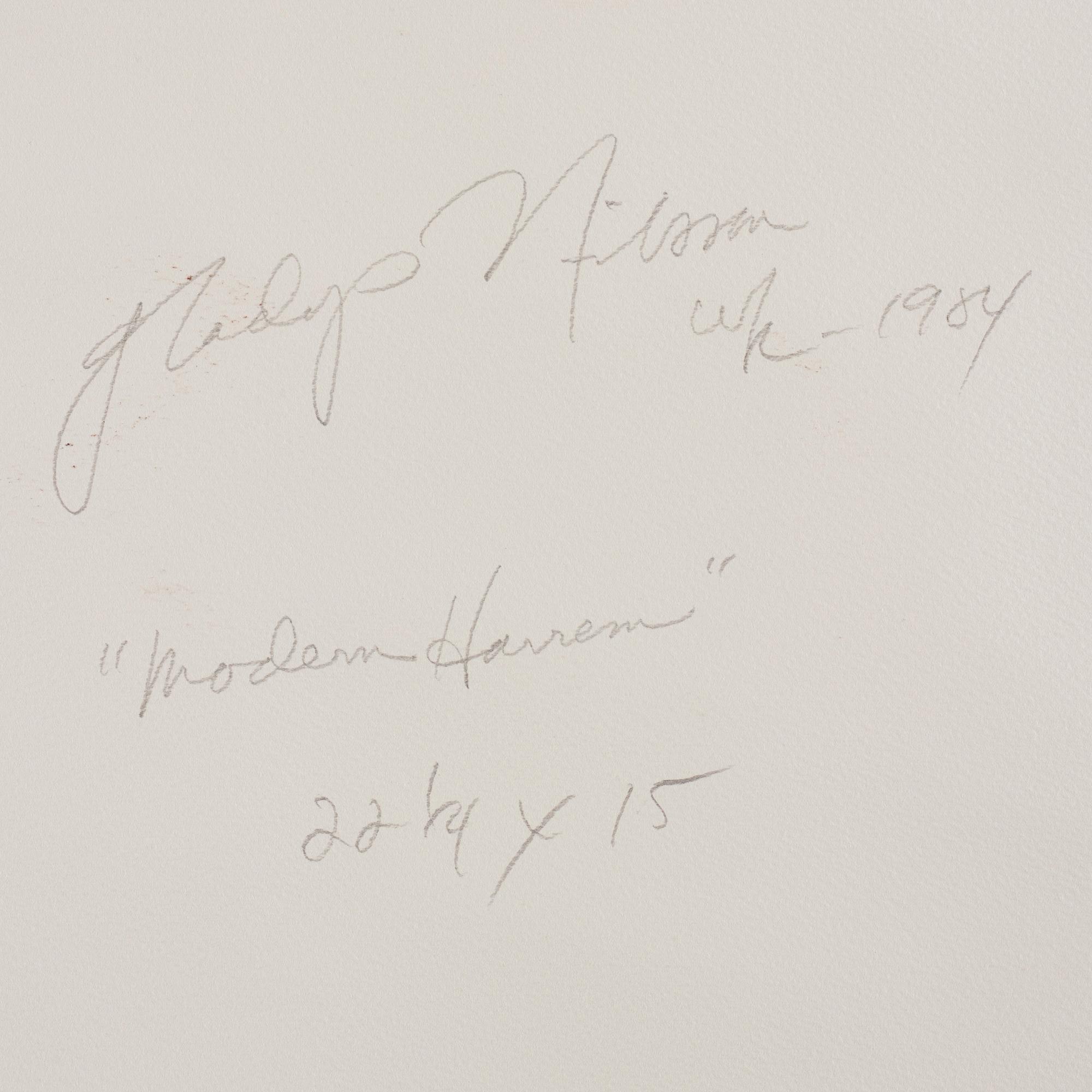 Gladys Nilsson, 'Modern Harem'.