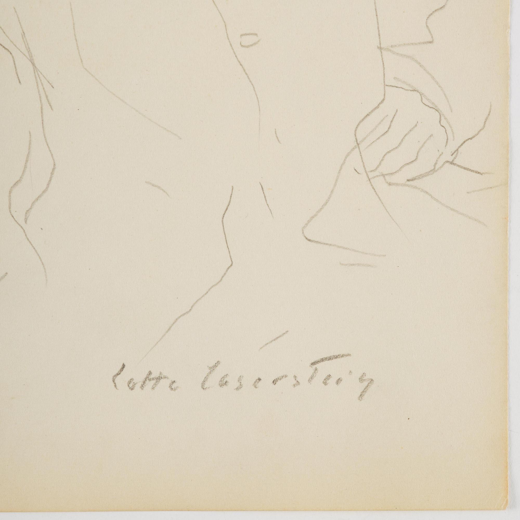 Lotte Laserstein, Porträtt av Erich Wolfsfeld.