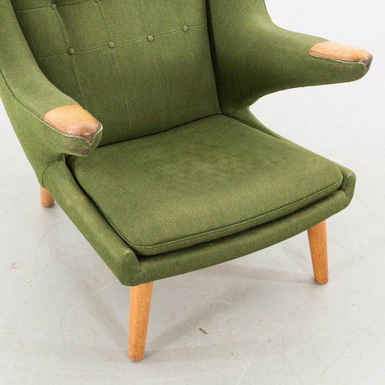 HANS J WEGNER, fåtölj "Bamse", AP-stolen, Danmark 1960-tal.