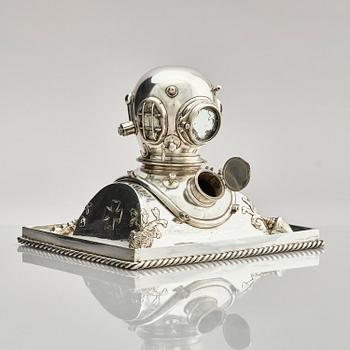 Firma Anton Michelsen, skulptur, sterling silver, Köpenhamn 1923.