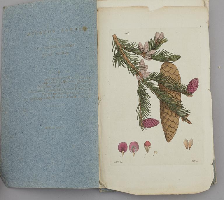 JOHAN WILHELM PALMSTRUCH, "Svensk Botanik, vol I-V. 1803-1805.