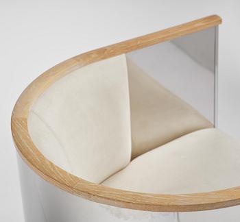 Mats Theselius, an "Inox" armchair, ed. HC 16/19, Källemo, Värnamo, post 2015.