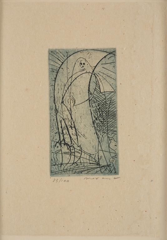 Max Ernst, "Oiseau vierge".