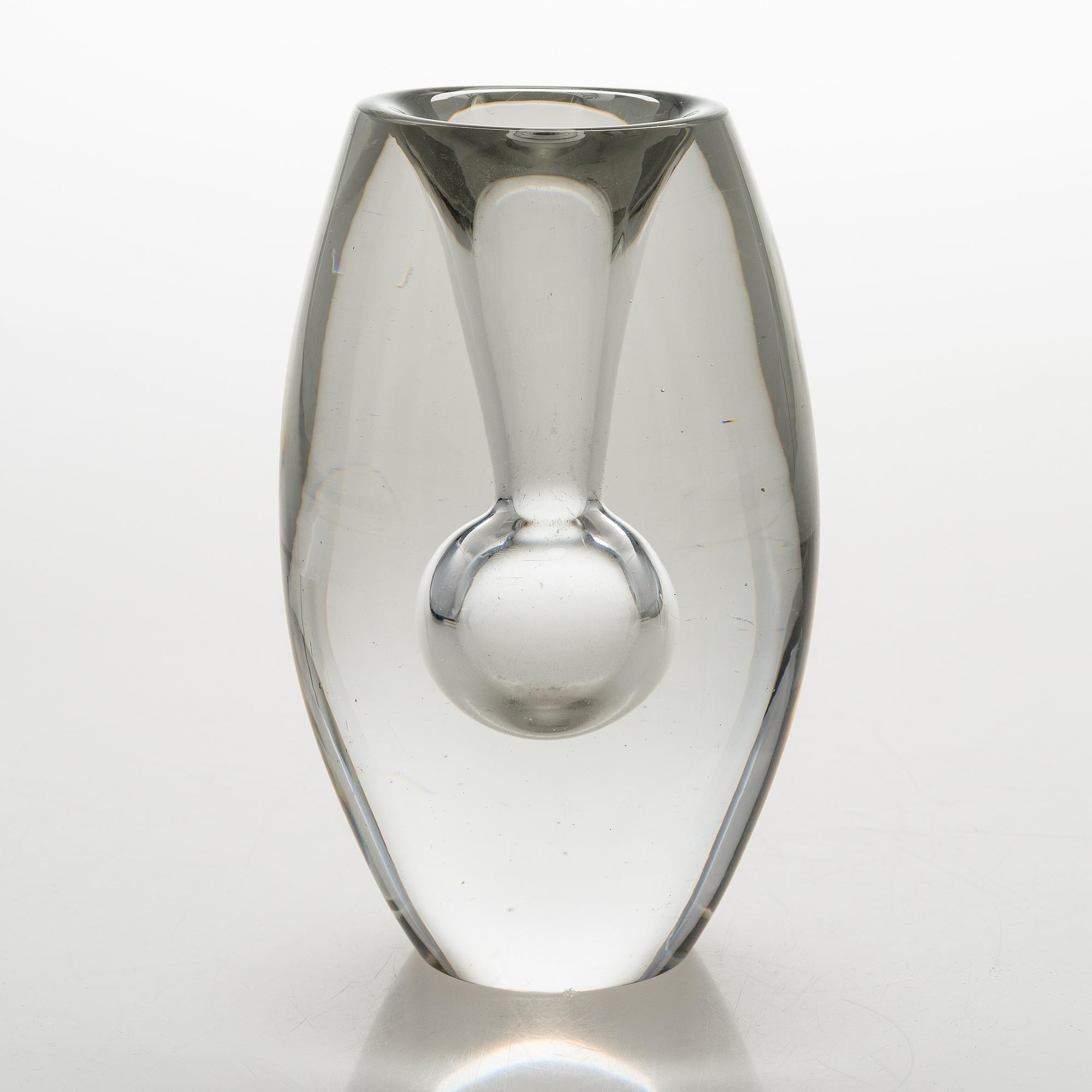 Tapio Wirkkala, a 'Tokio' sculpture / vase, signed Tapio Wirkkala Iittala -54 or -55 .