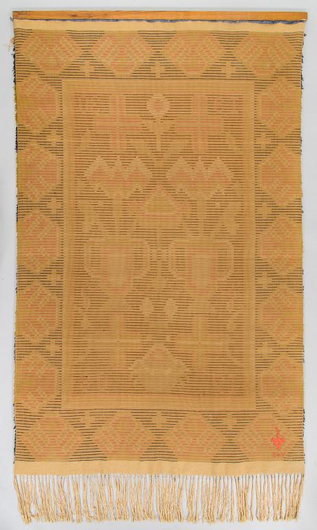 Ryijy, Keski-Häme-malli, päivätty 1708-1930, valmistaja Suomen Käsityön Ystävät. Noin 219x136 cm.