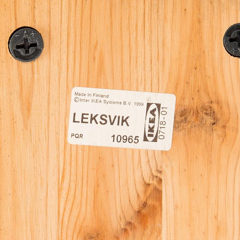 A 'Leksvik' bookcase, IKEA, late 1990s.