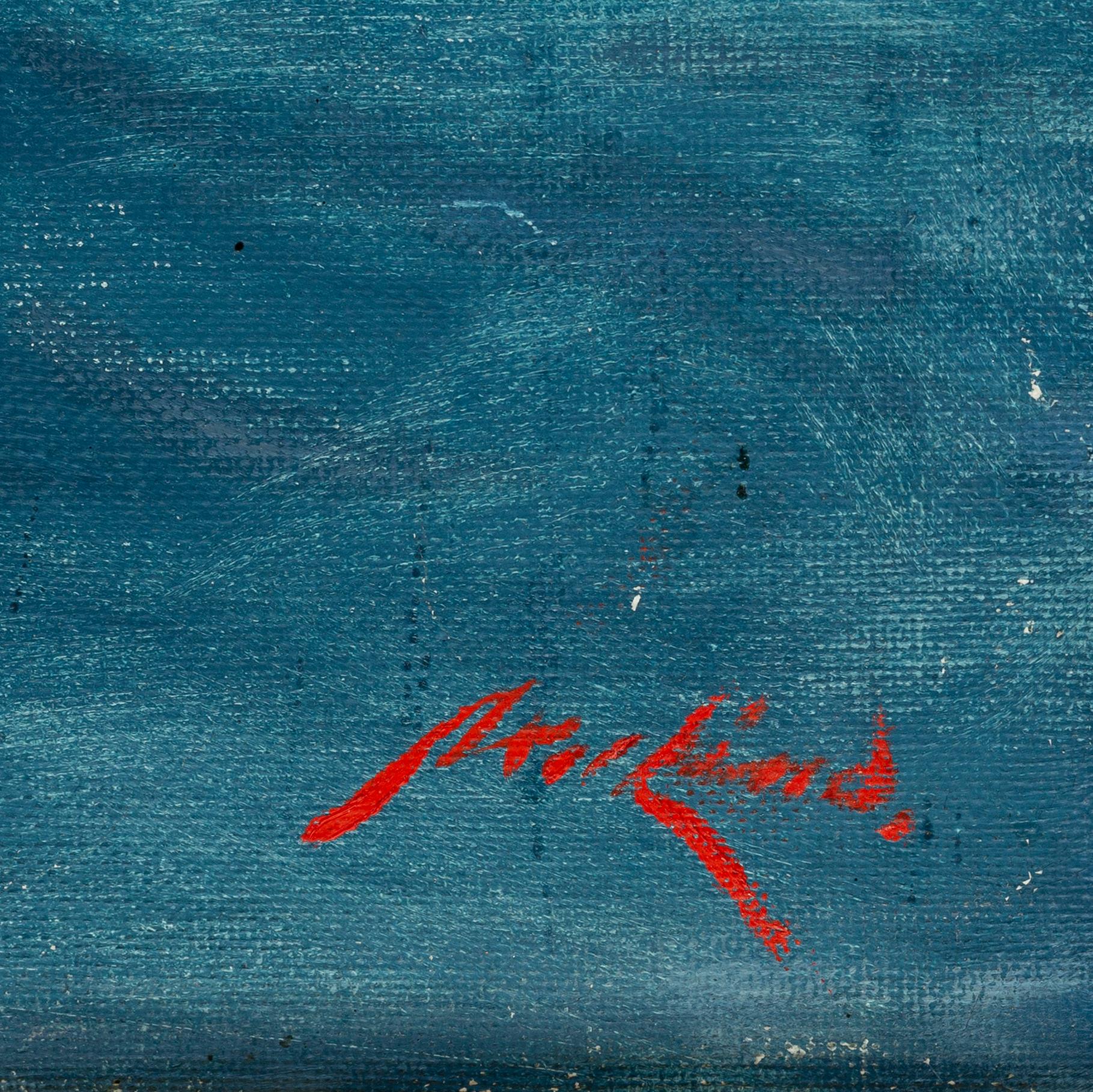 AXEL LIND, oil on canvas, signed.