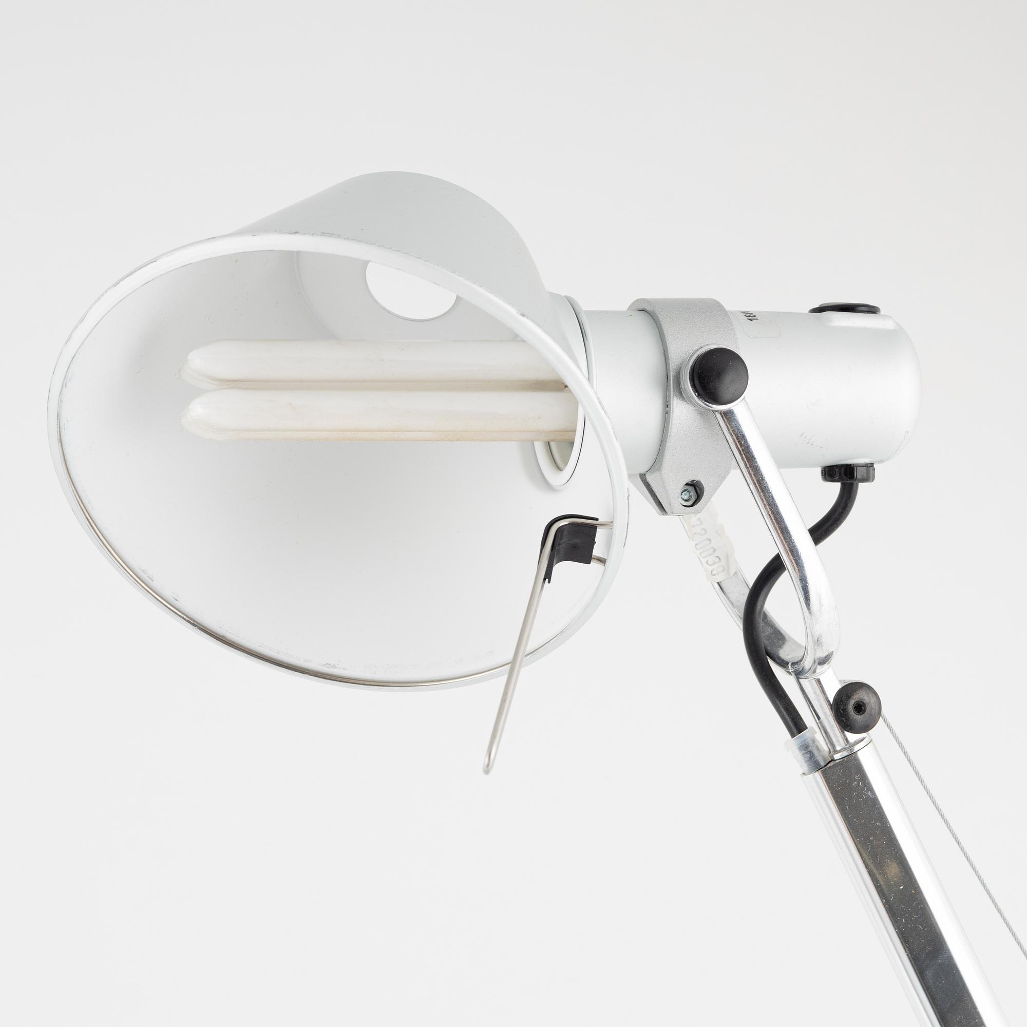 Michele De Lucchi & Giancarlo Fassina, three table lamps 'Tolomeo Mini', for Artemide Italy.