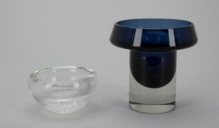 VAS OCH SKÅL, glas, sign. Kaj Franck, Nuutajärvi Notsjö 1962 samt Iittala.