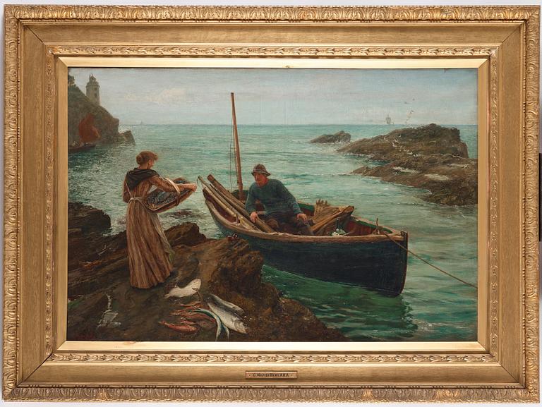 Charles Napier Hemy, "The fisherman's sweetheart".