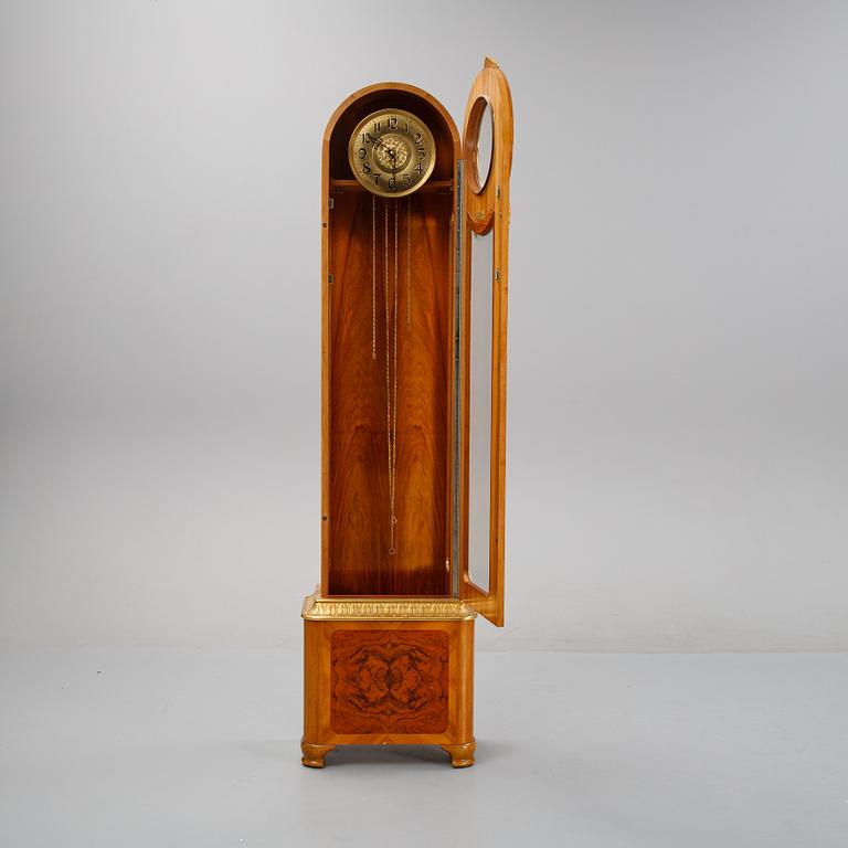 A Gustavian style floor clock, first half of the 20th century.
