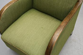 FÅTÖLJER, ett par 1900-talets början.