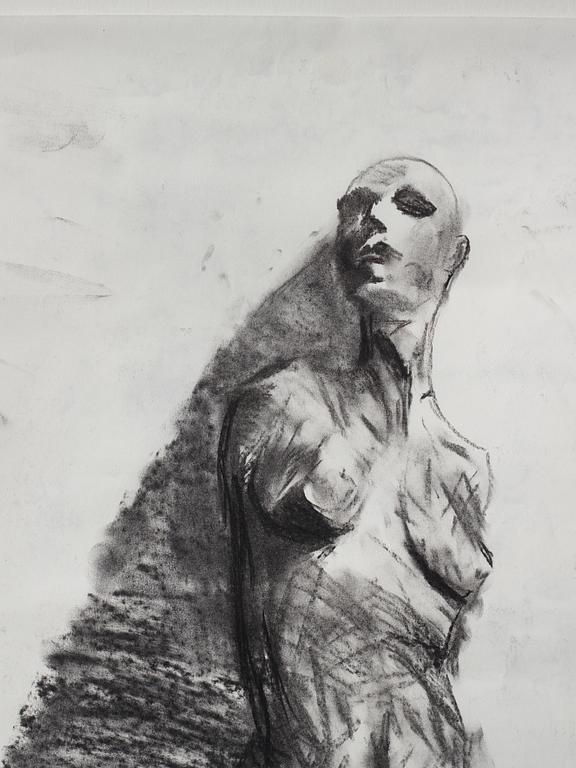 Nicolas Ceccaldi, executed in 2010. Graphite on paper.