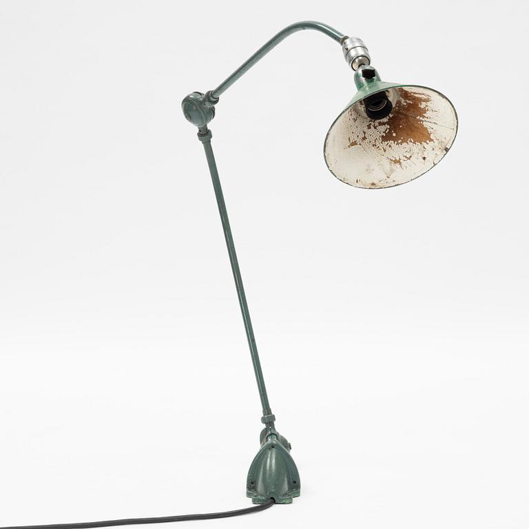 Johan Petter Johansson, a 'Triplex'pendel" industrial lamp, Asea, mid 20th century.