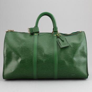LOUIS VUITTON, weekendbag, "Epi keepall 45".