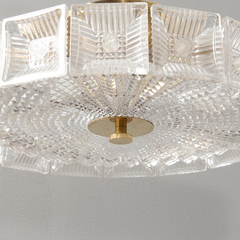 Carl Fagerlund, Taklampa/Plafond Orrefors sent 1900-tal.