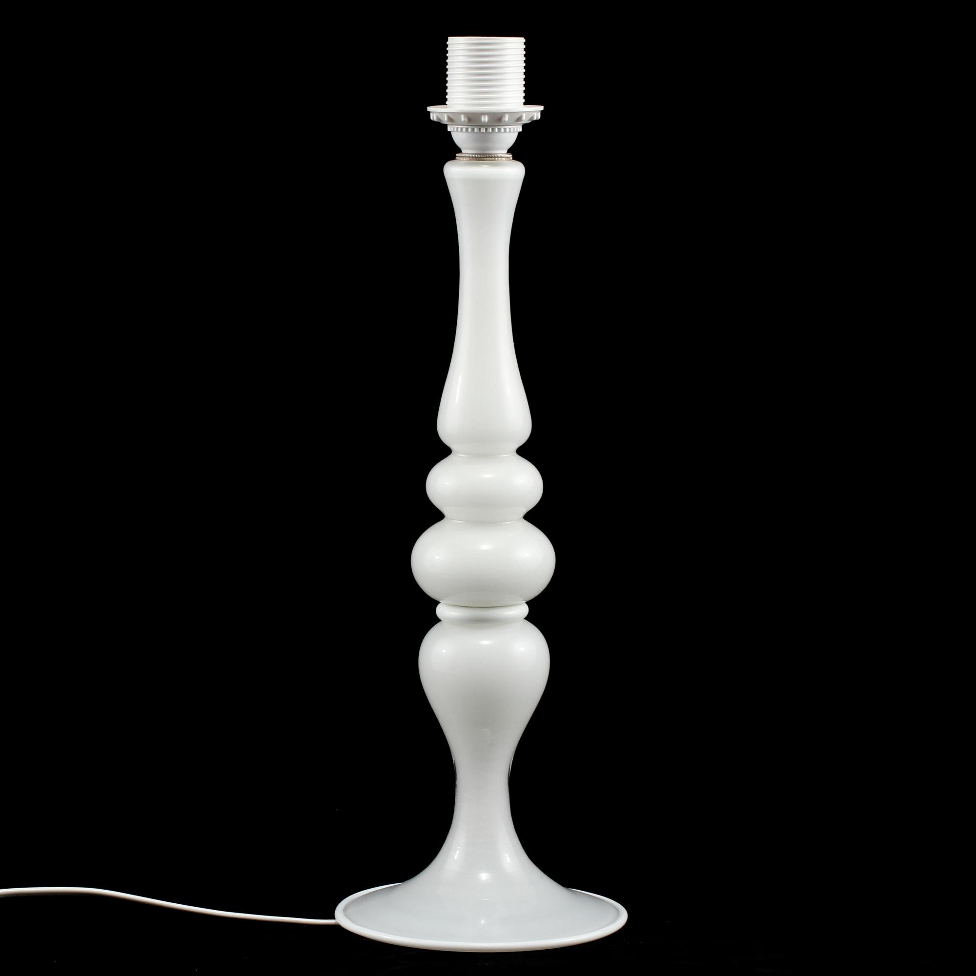 BORDSLAMPA, Murano, 1900-talets andra hälft.