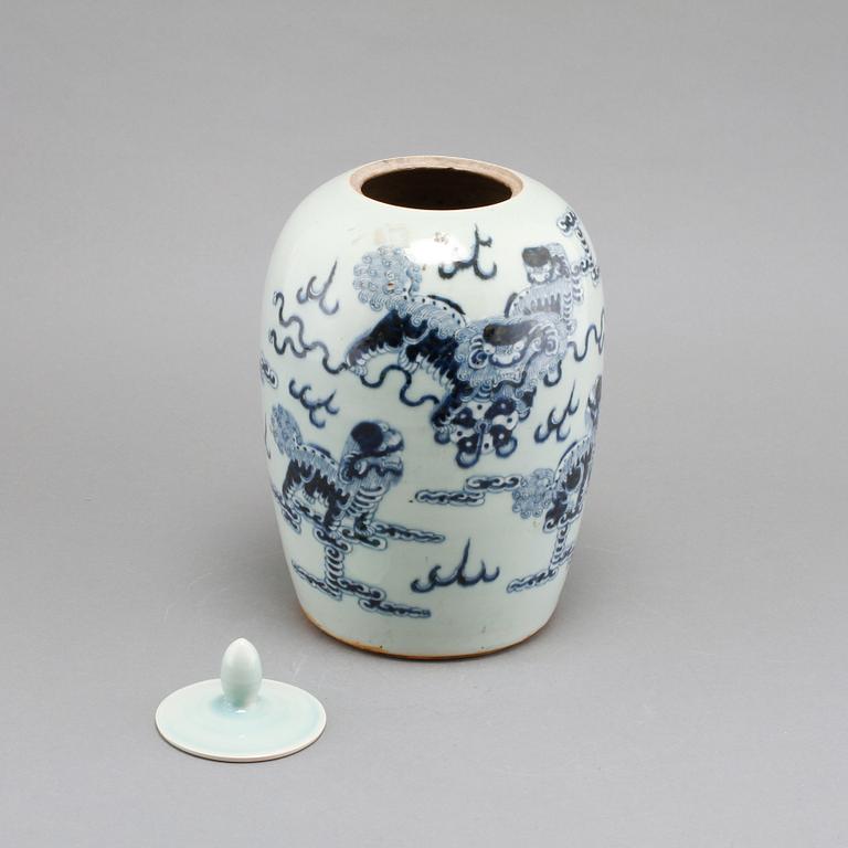 LOCKURNA, porslin, Kina, Qing, 1800-tal.
