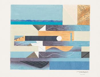 Max Papart, "Hommage aux cubistes: Hommage à Juan Gris".