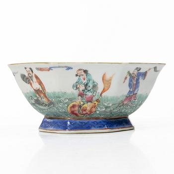 Skål, porslin, Kina, Qingdynastin, 1800-tal.