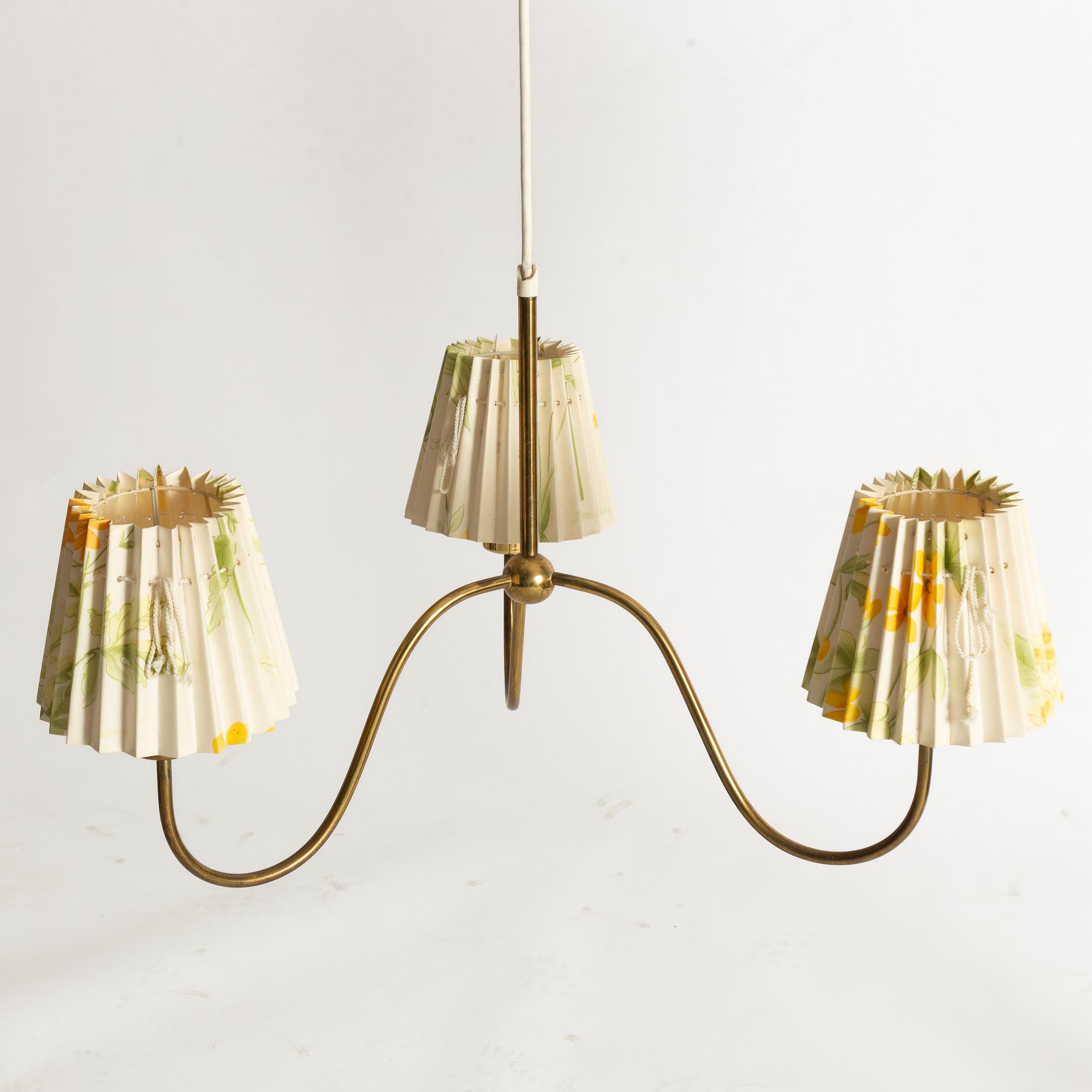 Josef Frank, a model 2479 ceiling lamp, Svenskt Tenn.