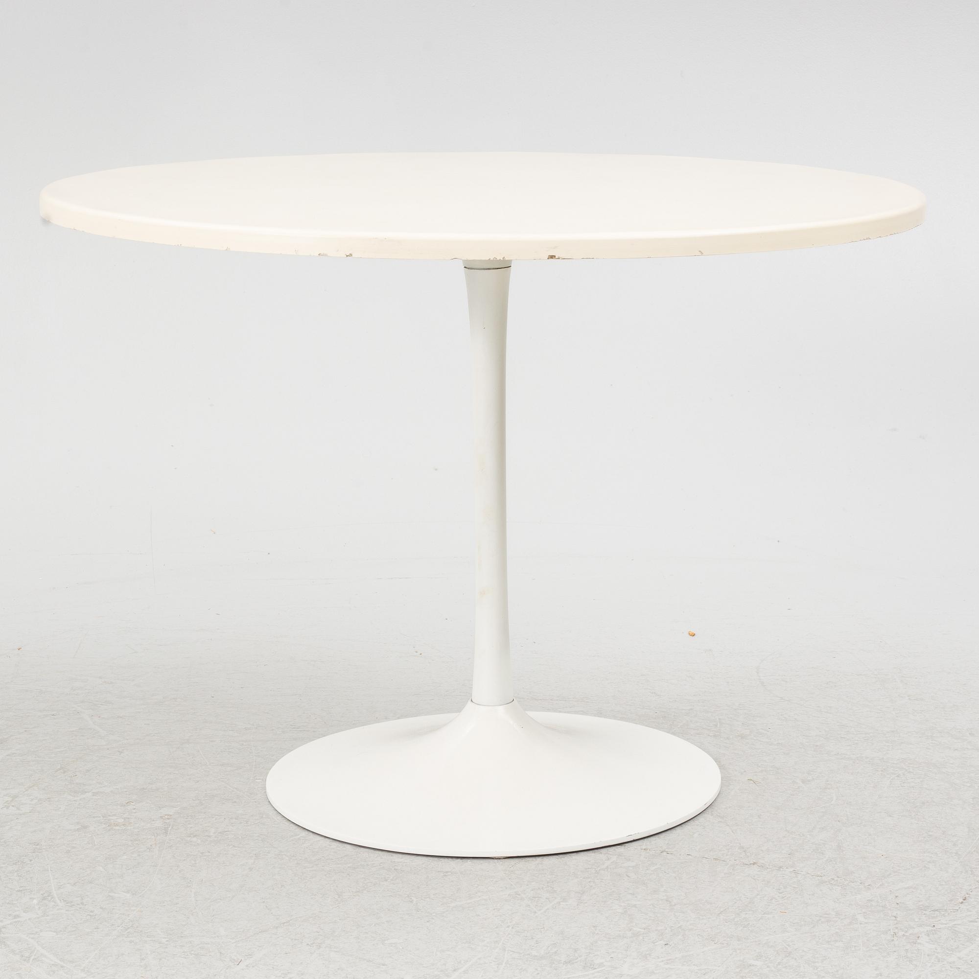 Robin Day, matbord samt fyra stolar, Hille, Storbritannien.