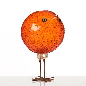 Peter Pelzel, a 'Pulcino' glass bird, Vistosi, Italy 1960's.