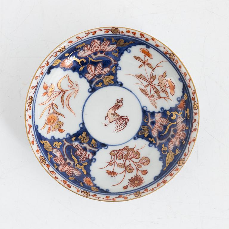 Kopp med fat, porslin, Japan, 1800-tal.