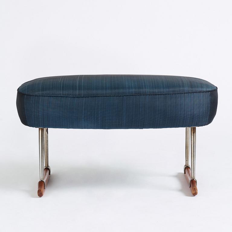 Børge Mogensen, an ottoman 'model 160', Tage M Kristensen & Co, Denmark ca 1953.