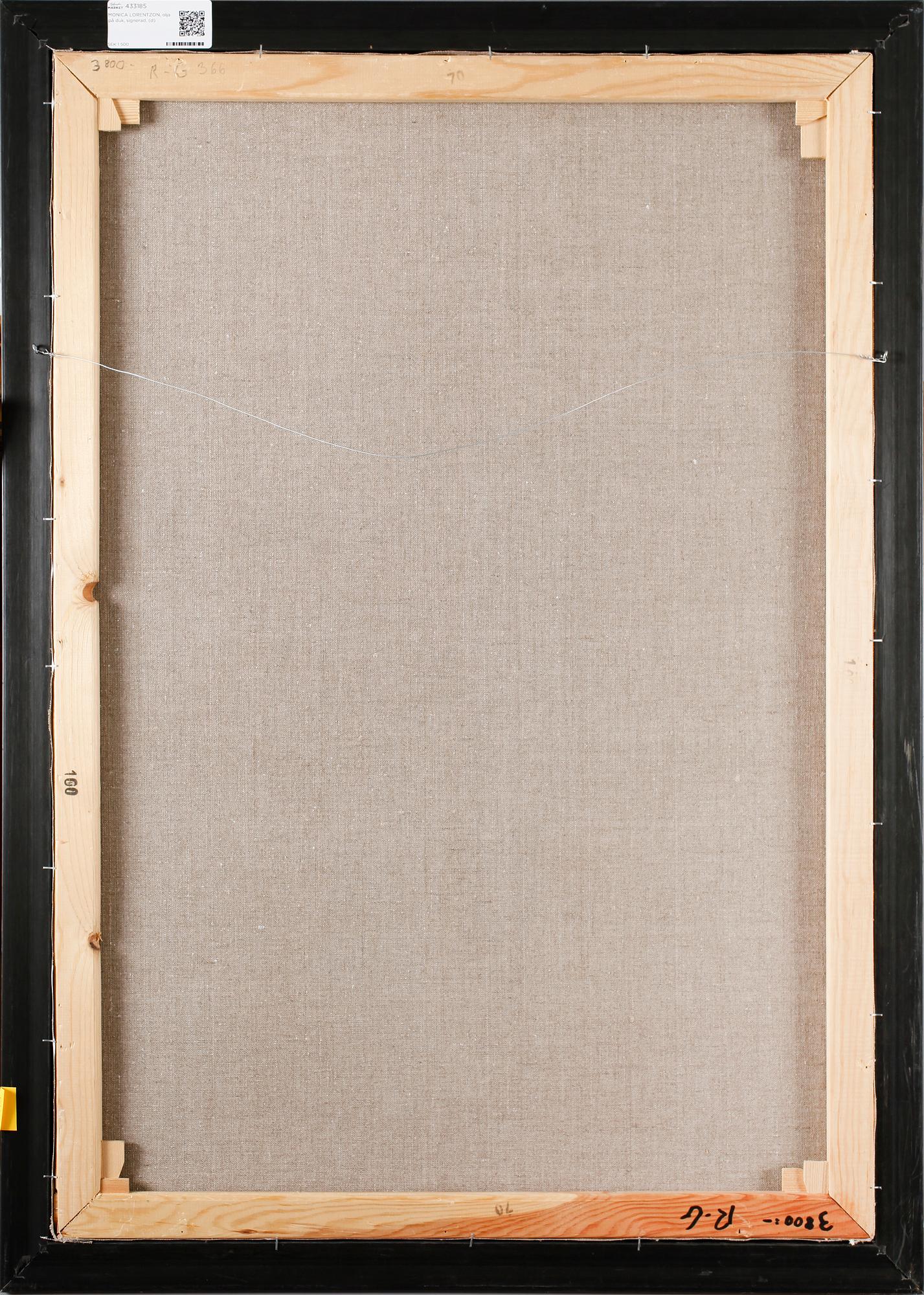 MONICA LORENTZON, olja på duk, signerad.