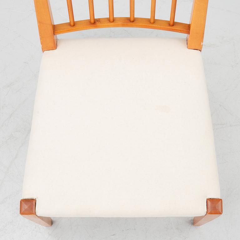 Josef Frank, eight model 970 chairs, Svenskt Tenn, Sweden.