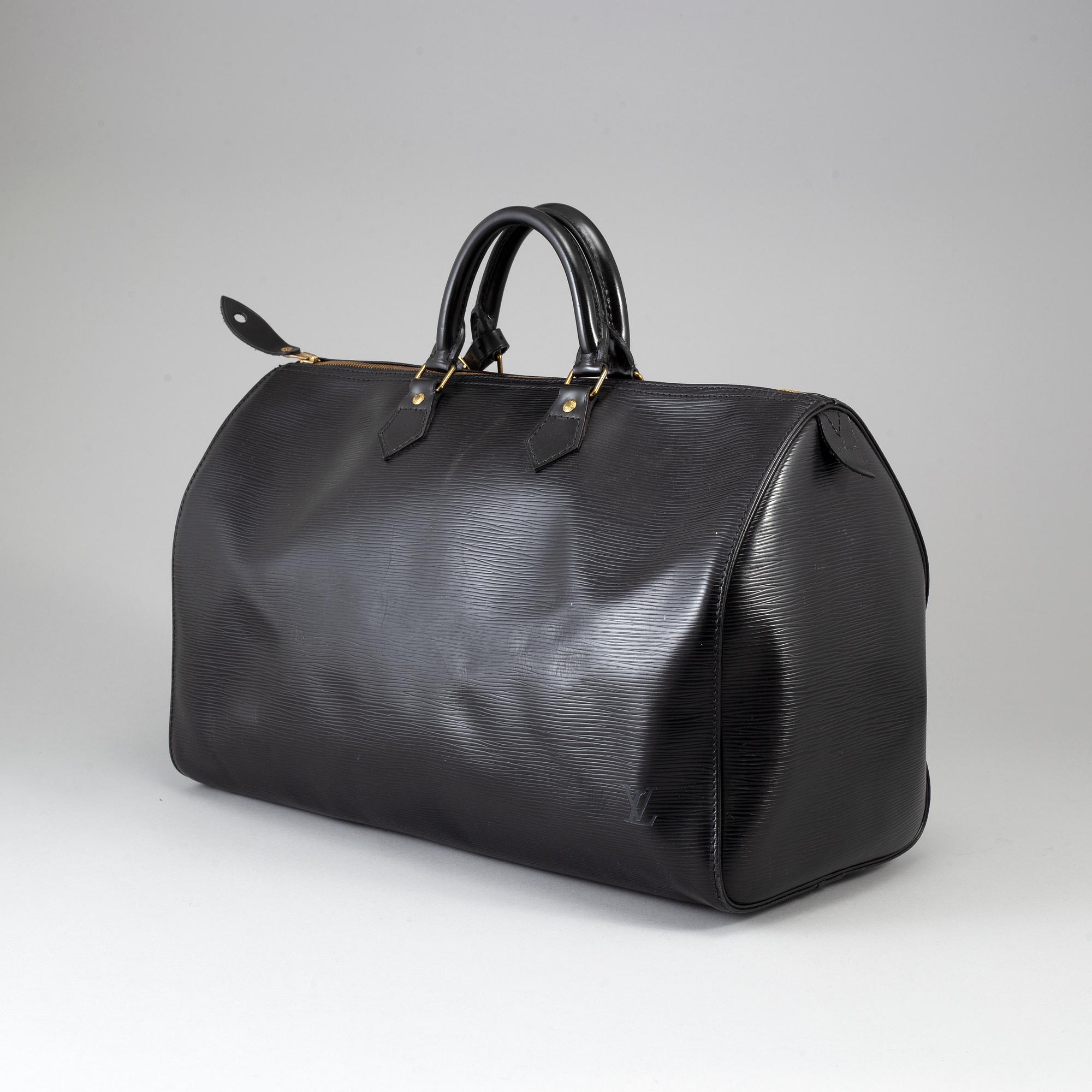 LOUIS VUITTON, 'Speedy 40 Epi'.