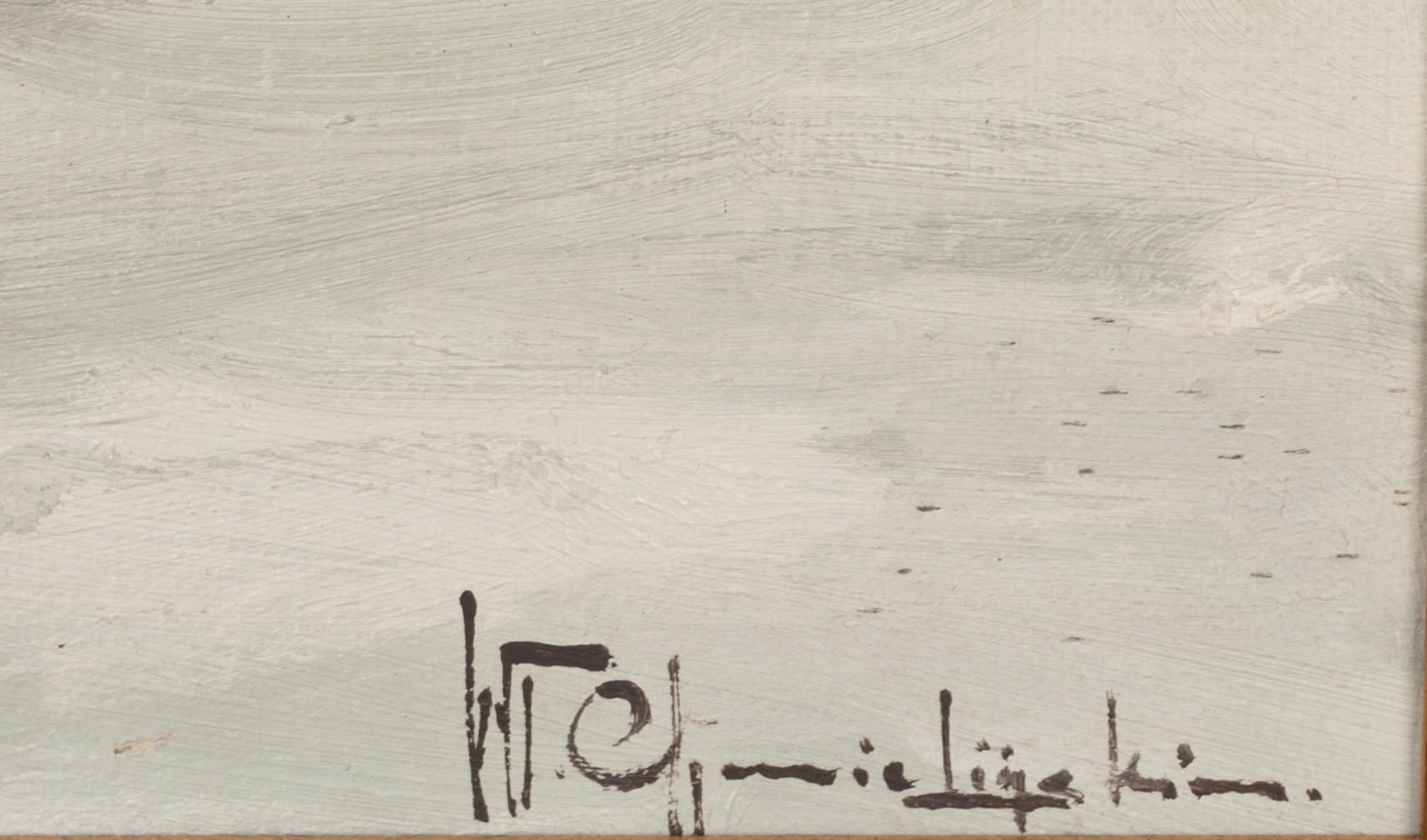 WLADYSLAW CHMIELINSKI, olja på duk, signerad.