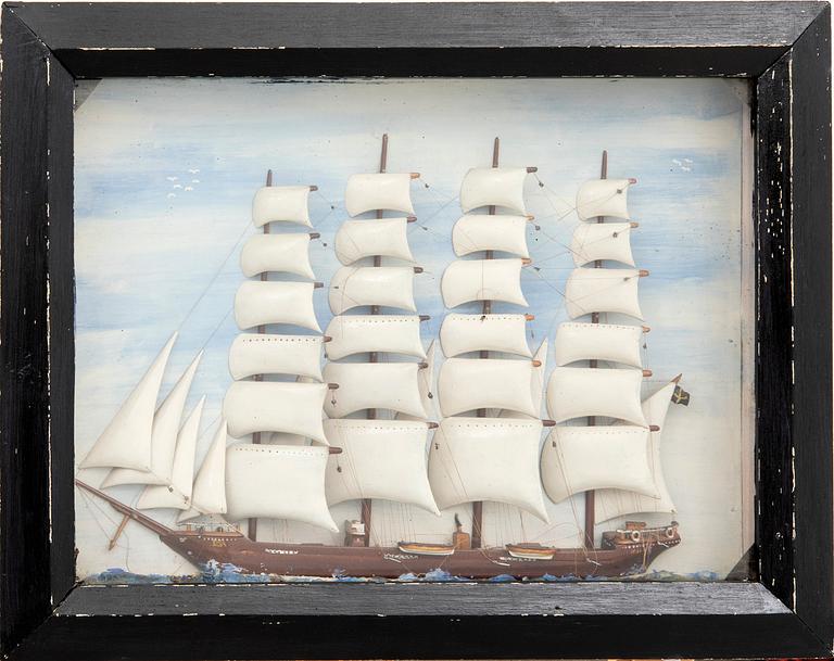Diorama 1900-tal.