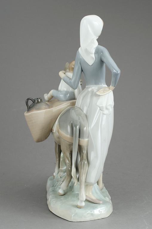 FIGURIN, porslin, Lladro, Spanien.